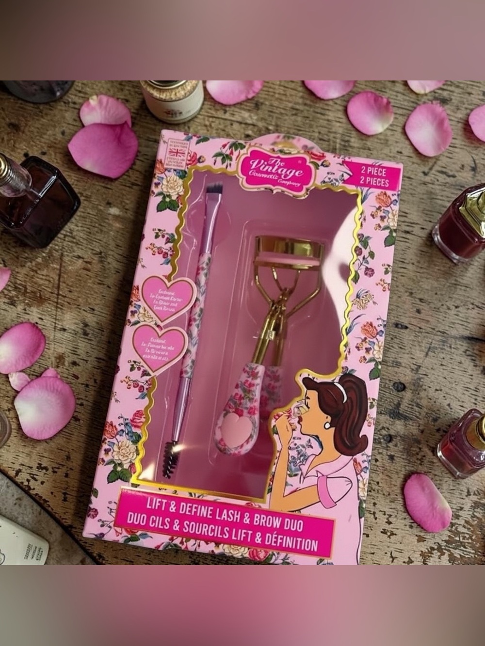 The Vintage Cosmetic Company Lift & Define Lash & Brow Duo – NIB 🌸✨